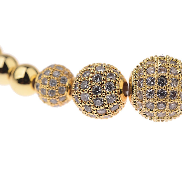 Gold Beaded Bracelet