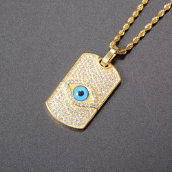 Egyptian Eye Pendant Necklace