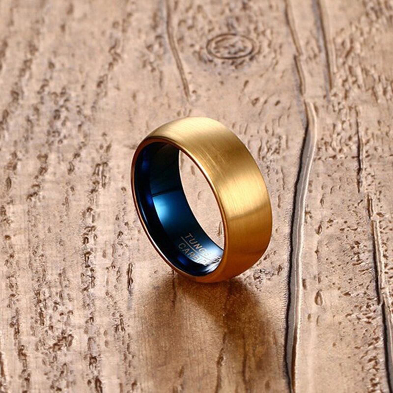 Inner Blue Ring in Gold