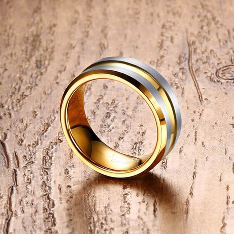 Silver & Gold Two-tone Ring